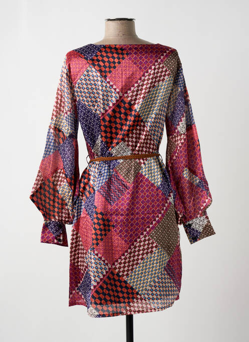 Robe courte violet MOLLY BRACKEN pour femme