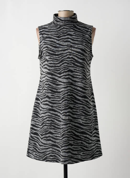 Robe mi-longue gris DESIGUAL pour femme