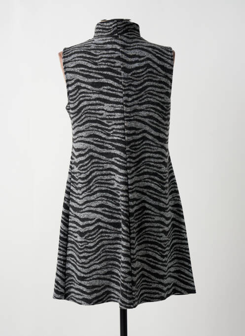 Robe mi-longue gris DESIGUAL pour femme