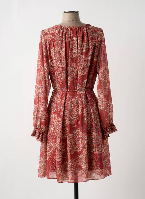 Robe mi-longue orange MOLLY BRACKEN pour femme