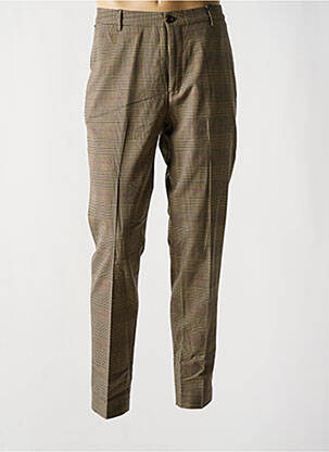 Pantalon droit coupe droite beige SCOTCH & SODA homme