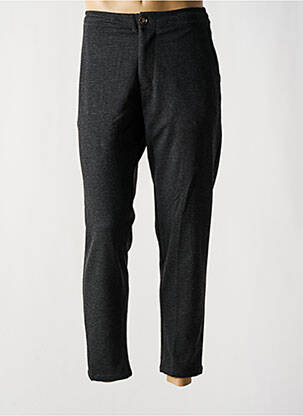 Pantalon slim fermeture zippée sous rabat boutonné gris GARCIA homme