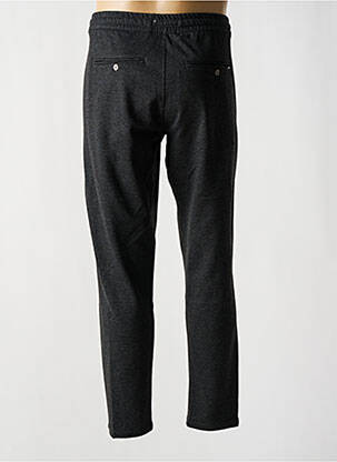 Pantalon slim fermeture zippée sous rabat boutonné gris GARCIA homme