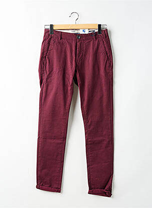Pantalon chino poches rouge GARCIA homme