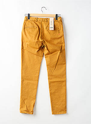 Pantalon chino poches jaune SCOTCH & SODA homme