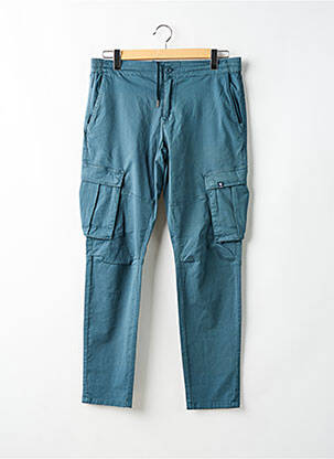 Pantalon cargo coupe droite bleu GARCIA homme