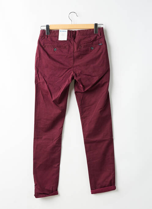 Pantalon chino poches rouge GARCIA homme