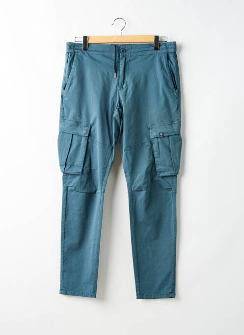 Pantalon cargo coupe droite bleu GARCIA homme
