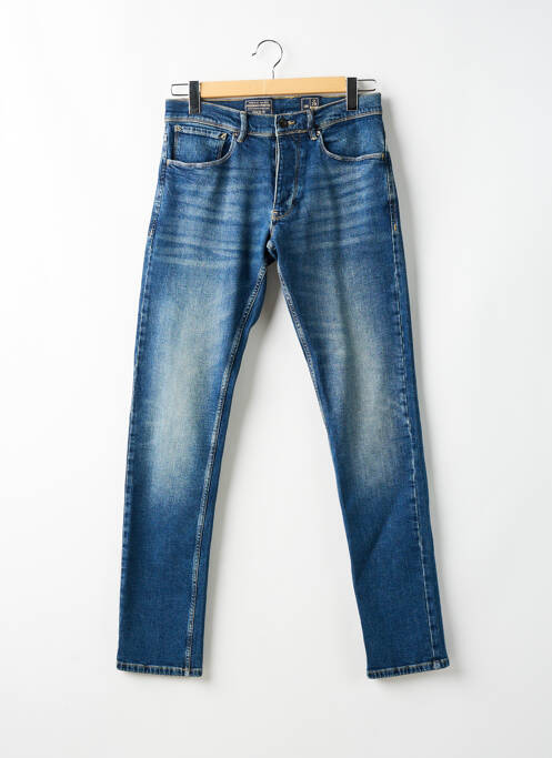 Jeans coupe slim bleu FREEMAN T.PORTER pour homme