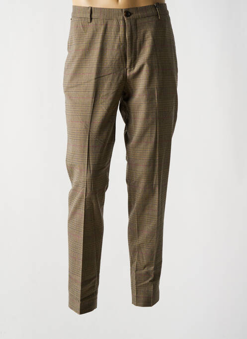 Pantalon droit beige SCOTCH & SODA pour homme