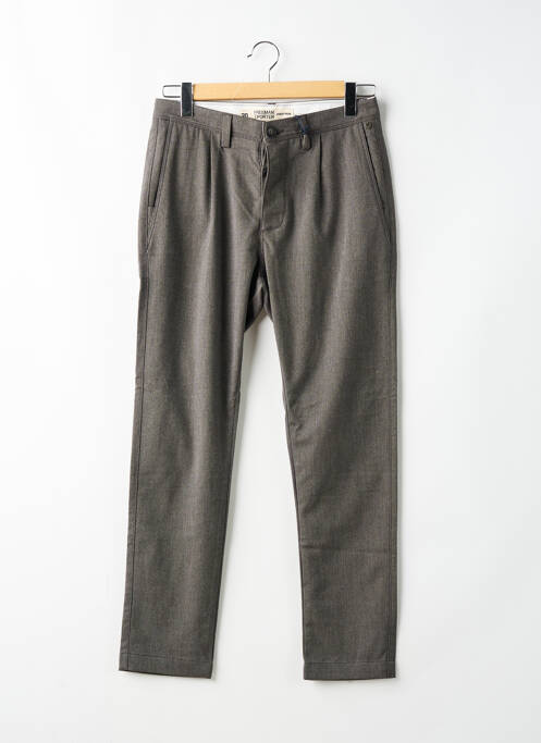Pantalon droit gris FREEMAN T.PORTER pour homme