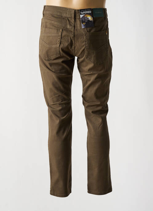 Pantalon slim vert BENSON & CHERRY pour homme