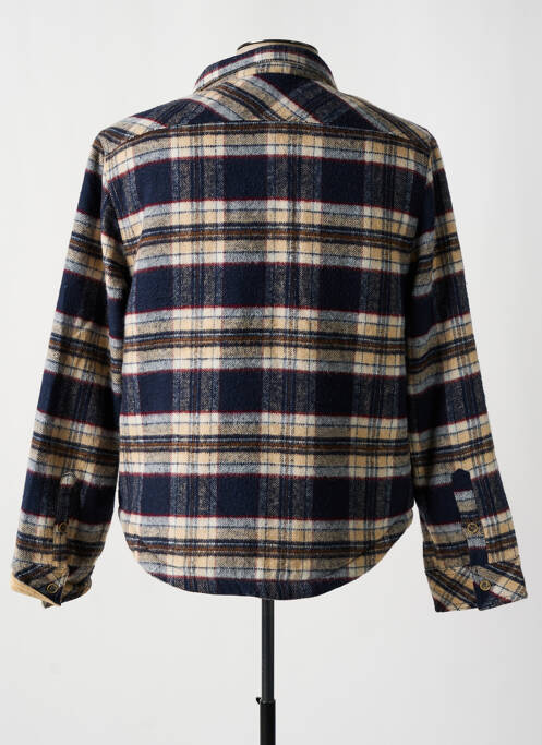 Veste casual fermeture boutonnée sur le devant bleu FREEMAN T.PORTER homme