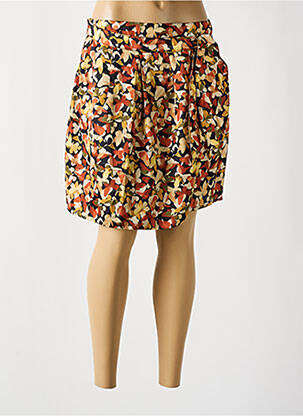 Jupe courte doublure jaune MOLLY BRACKEN femme