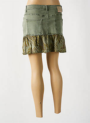 Jupe courte poches gris DESIGUAL femme