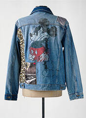 Veste casual bleu DESIGUAL pour femme seconde vue