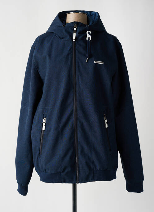 Parka bleu RAGWEAR pour femme
