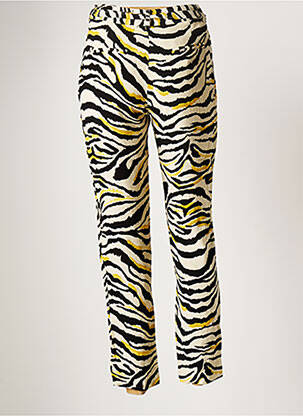 Pantalon chino taille normale taille normale beige SEE U SOON femme