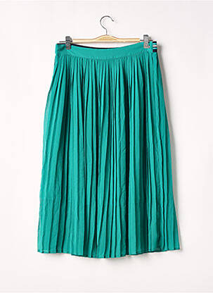Jupe mi-longue coupe évasée vert PEPE JEANS femme