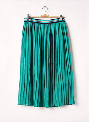 Jupe mi-longue coupe évasée vert PEPE JEANS femme