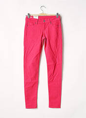 Pantalon slim rose PEPE JEANS pour femme seconde vue