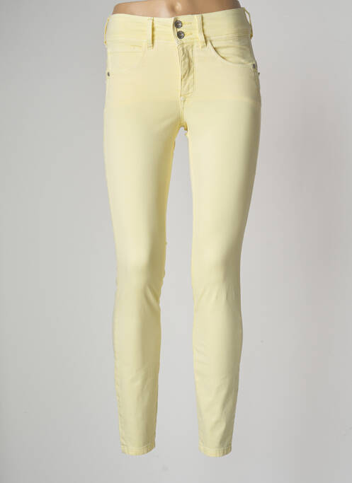 Pantalon slim jaune SALSA pour femme