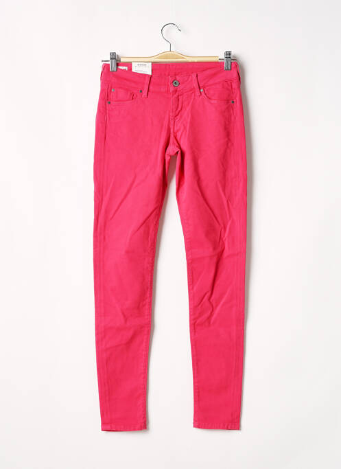 Pantalon slim rose PEPE JEANS pour femme