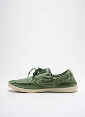 Chaussures bâteau vert NATURAL WORLD pour homme seconde vue