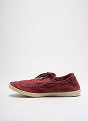 Chaussures bâteau violet NATURAL WORLD pour homme seconde vue