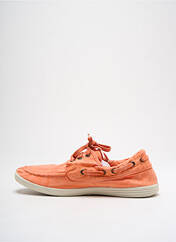 Chaussures bâteau orange NATURAL WORLD pour homme seconde vue