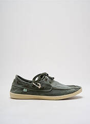 Chaussures bâteau vert NATURAL WORLD pour homme seconde vue