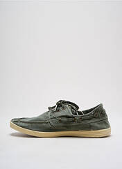 Chaussures bâteau vert NATURAL WORLD pour homme seconde vue
