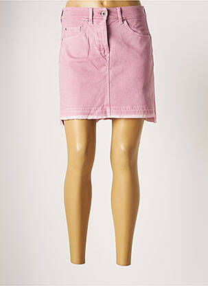 Jupe courte poches rose SALSA femme