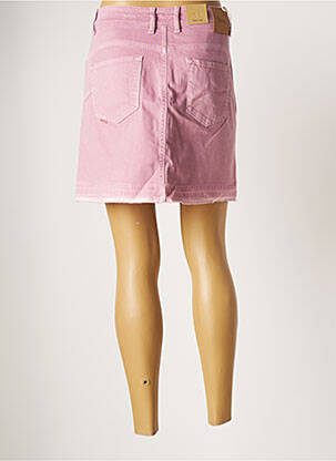 Jupe courte poches rose SALSA femme