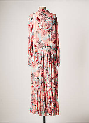 Robe longue manches longues manches longues rose BANDITAS FROM MARSEILLE femme