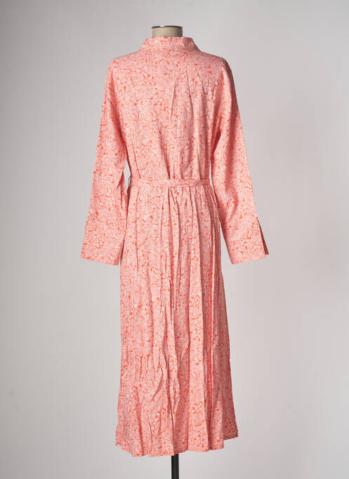 Robe longue orange CREAM pour femme