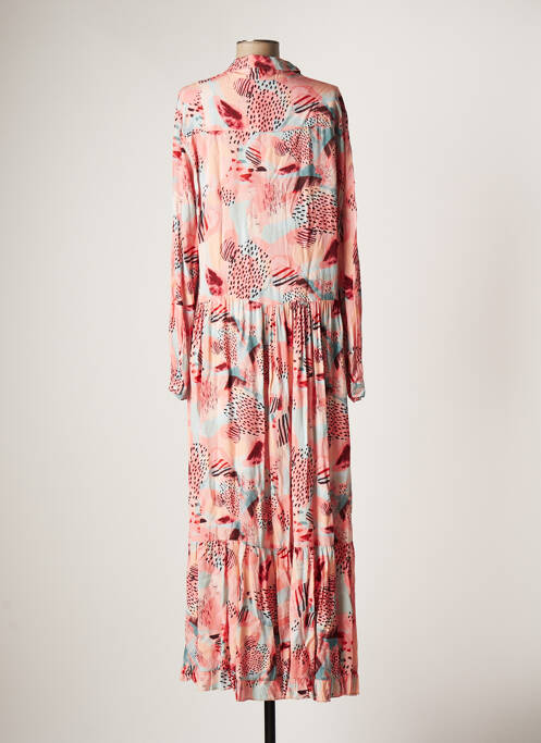 Robe longue rose BANDITAS FROM MARSEILLE pour femme
