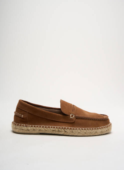 Espadrilles marron NATURAL WORLD pour homme