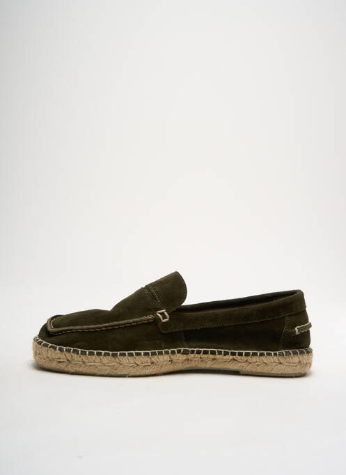 Espadrilles vert NATURAL WORLD pour homme