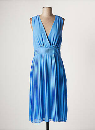 Robe mi-longue sans manche sans manche bleu PEPE JEANS femme