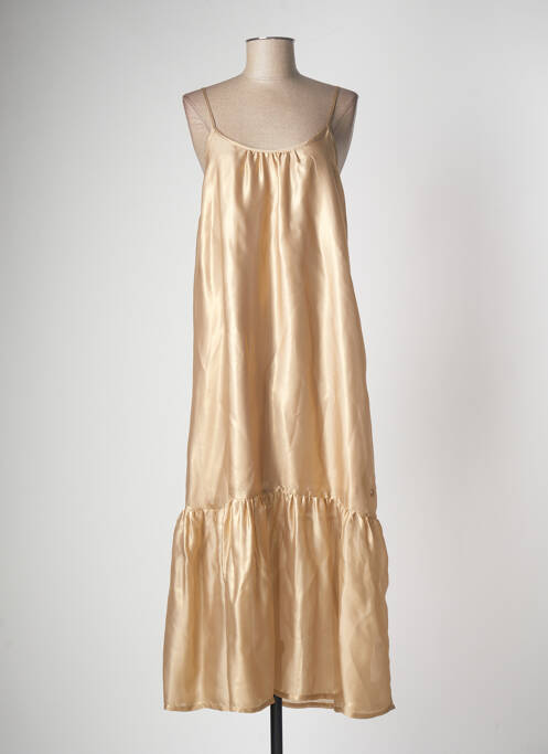 Robe longue beige LES TROPEZIENNES PAR M.BELARBI pour femme