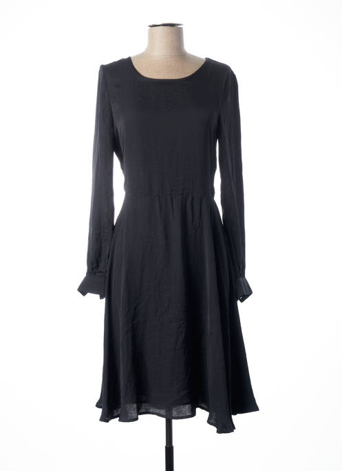 Robe mi-longue gris PEPE JEANS pour femme