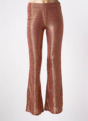 Pantalon flare stretch taille normale orange VIE TA VIE femme