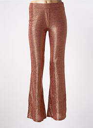 Pantalon flare stretch taille normale orange VIE TA VIE femme