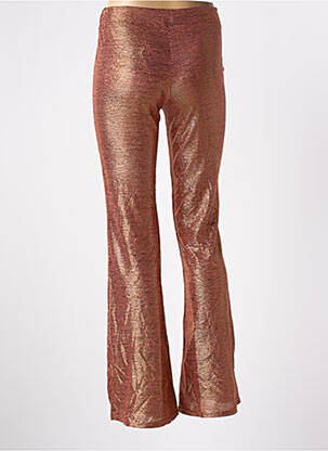 Pantalon flare stretch taille normale orange VIE TA VIE femme
