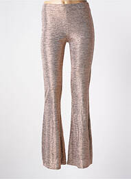 Pantalon flare stretch taille normale beige VIE TA VIE femme