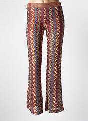 Pantalon flare marron VIE TA VIE pour femme seconde vue