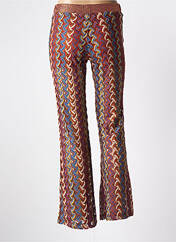 Pantalon flare marron VIE TA VIE pour femme seconde vue