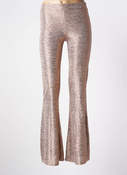 Pantalon flare beige VIE TA VIE pour femme