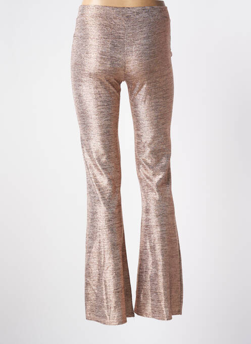 Pantalon flare beige VIE TA VIE pour femme